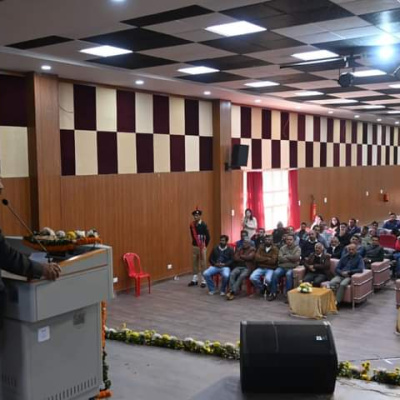 Inauguration of B.Tech Block and Auditorium by Hon'ble TE Minister Sh. Rohit Thakur Ji on 24.11.23